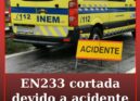 Colisão rodoviária em Castelo Branco