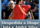 Despedida de Diogo Jota e André Silva em cerimónia marcada pela comoção