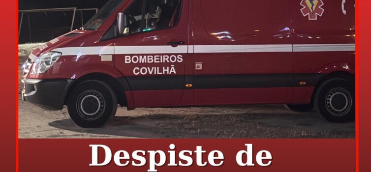 Despiste de moto-quatro faz dois feridos na Covilhã