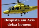 Despiste em Avis deixa homem gravemente ferido