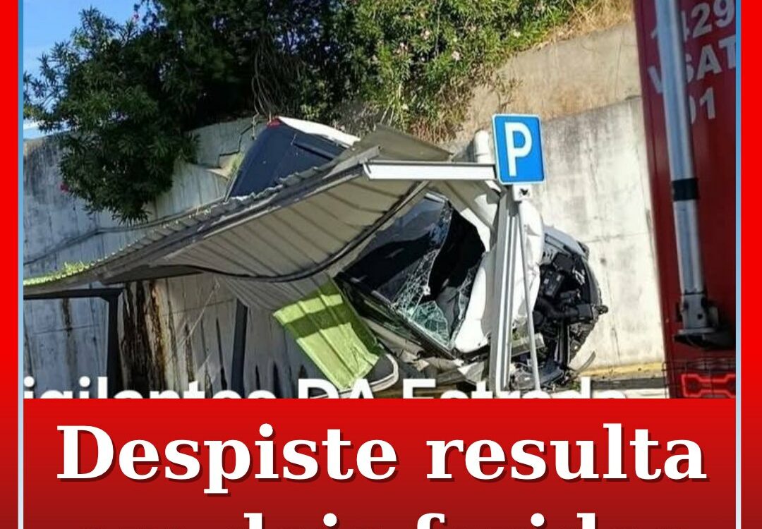 Despiste resulta em dois feridos
