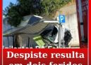 Despiste resulta em dois feridos