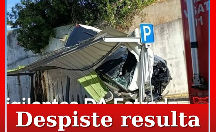 Despiste resulta em dois feridos