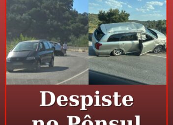 Despiste rodoviário no Pônsul