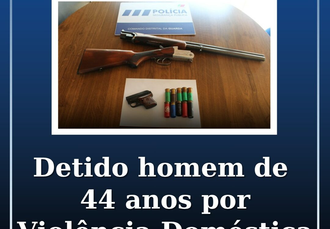 Detido pelo crime de Violência Doméstica