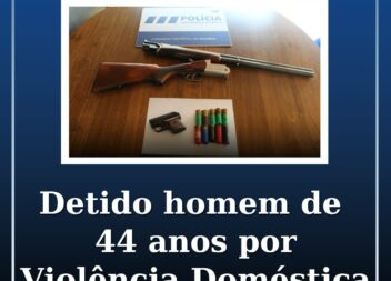 Detido pelo crime de Violência Doméstica