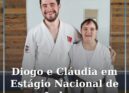 Diogo Corte e Cláudia Gaspar em Estágio Nacional de preparação para o Europeu