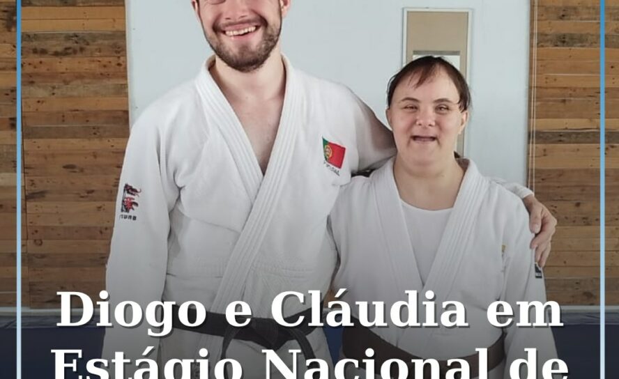 Diogo Corte e Cláudia Gaspar em Estágio Nacional de preparação para o Europeu