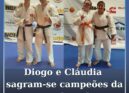 Diogo Côrte e Cláudia Gaspar sagram-se Campeões da Europa de Judown