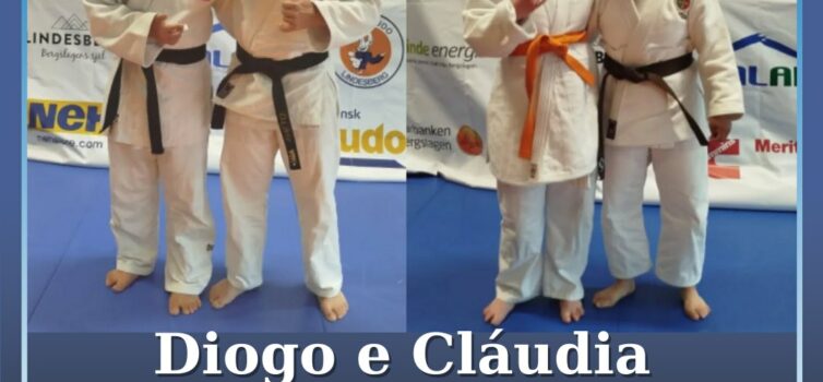 Diogo Côrte e Cláudia Gaspar sagram-se Campeões da Europa de Judown