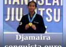 Djamaira conquista ouro