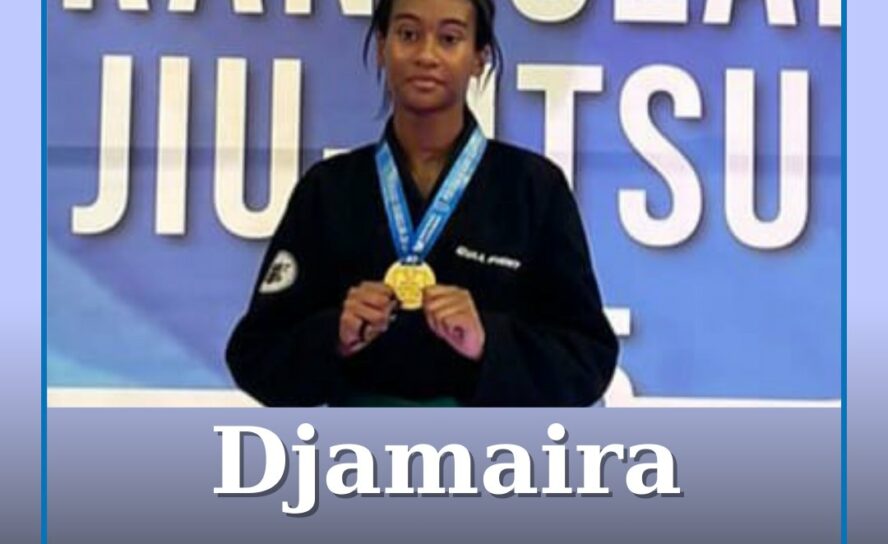 Djamaira conquista ouro