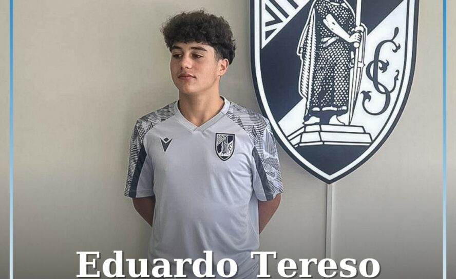 Eduardo Tereso assina pelo Vitória SC