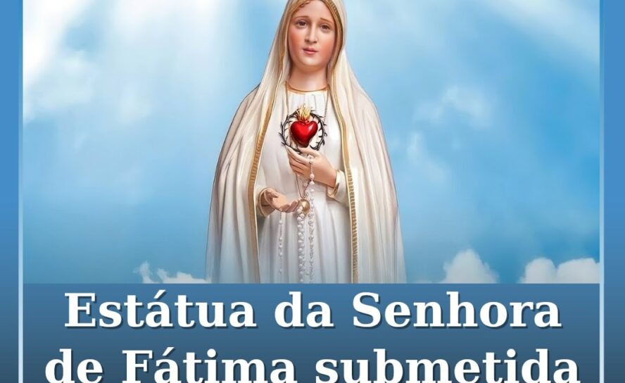 Estátua da Senhora de Fátima em Málaga revela cápsula misteriosa após TAC