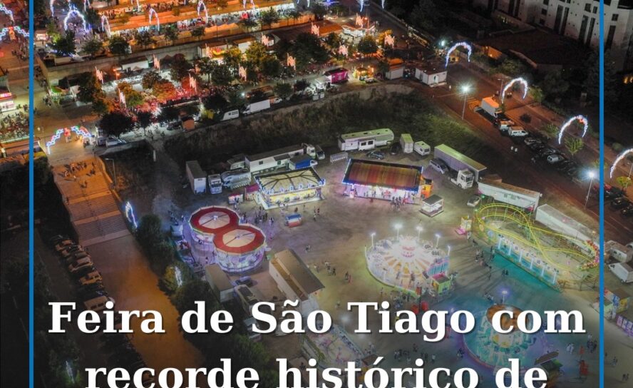 Feira de São Tiago 2025 abre com recorde histórico de visitantes