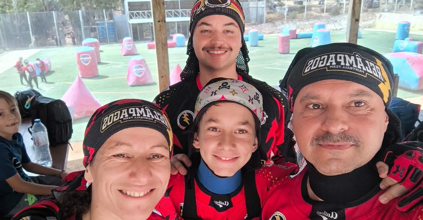 Henrique Silva estreia-se no paintball competitivo