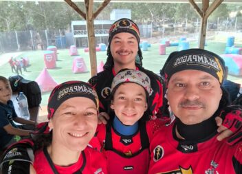 Henrique Silva estreia-se no paintball competitivo