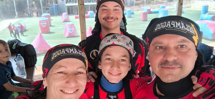 Henrique Silva estreia-se no paintball competitivo