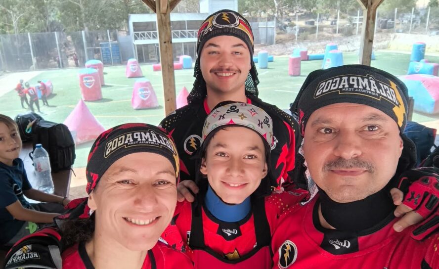 Henrique Silva estreia-se no paintball competitivo
