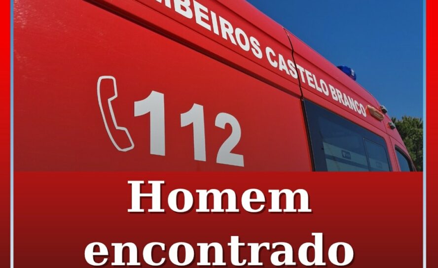Homem encontrado sem vida