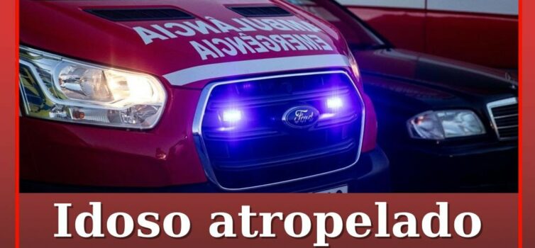 Idoso atropelado numa passadeira em Alcains