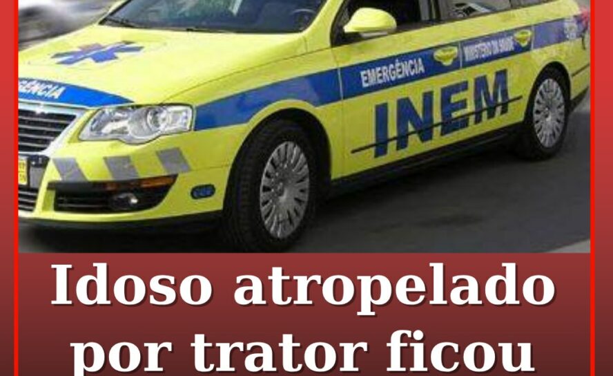 Idoso atropelado por tratou ficou gravemente ferido