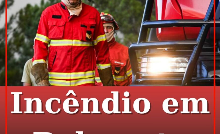 Incêndio agrícola mobiliza mais de 30 operacionais em Belmonte