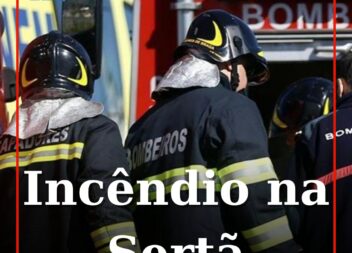 Incêndio deflagra na Sertã