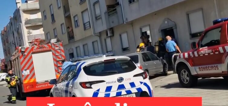 Incêndio em Castelo Branco