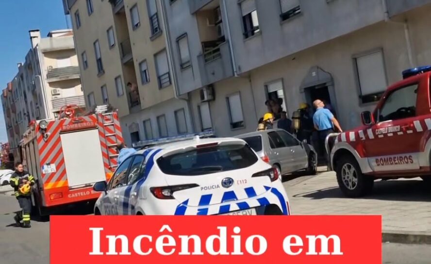 Incêndio em Castelo Branco