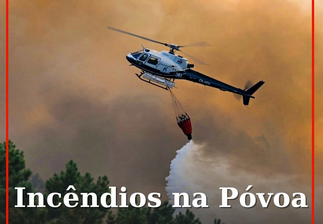 Incêndio na Póvoa de Rio de Moinhos