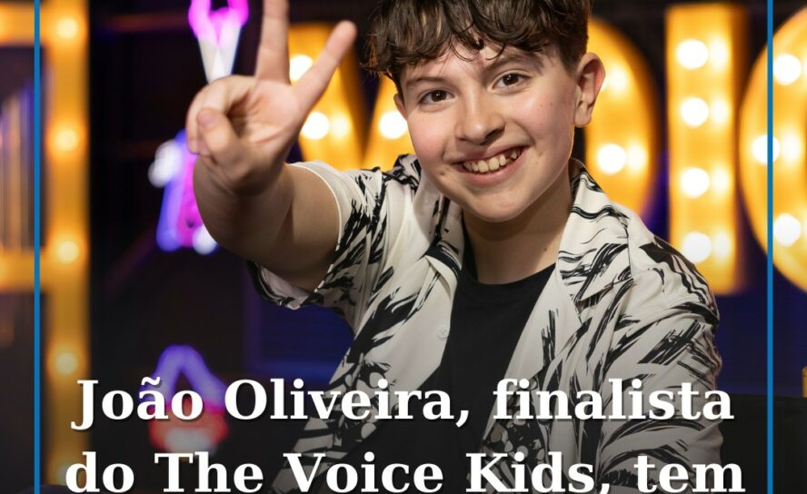 João Oliveira, finalista do The Voice Kids