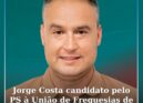 Jorge Costa é o candidato pelo PS à União de Freguesias de Monsanto e Idanha-a-V