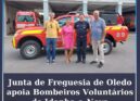 Junta de Freguesia de Oledo apoia Bombeiros Voluntários de Idanha-a-Nova