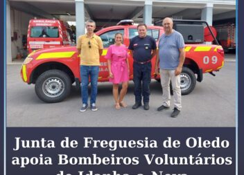 Junta de Freguesia de Oledo apoia Bombeiros Voluntários de Idanha-a-Nova