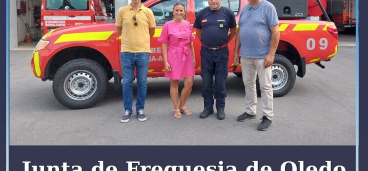 Junta de Freguesia de Oledo apoia Bombeiros Voluntários de Idanha-a-Nova