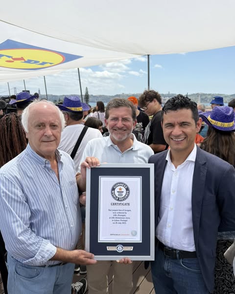 Lidl Portugal bate recorde mundial com maior lasanha do mundo