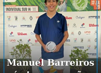 Manuel Barreiros em destaque no Campeonato Nacional Individual Sub14