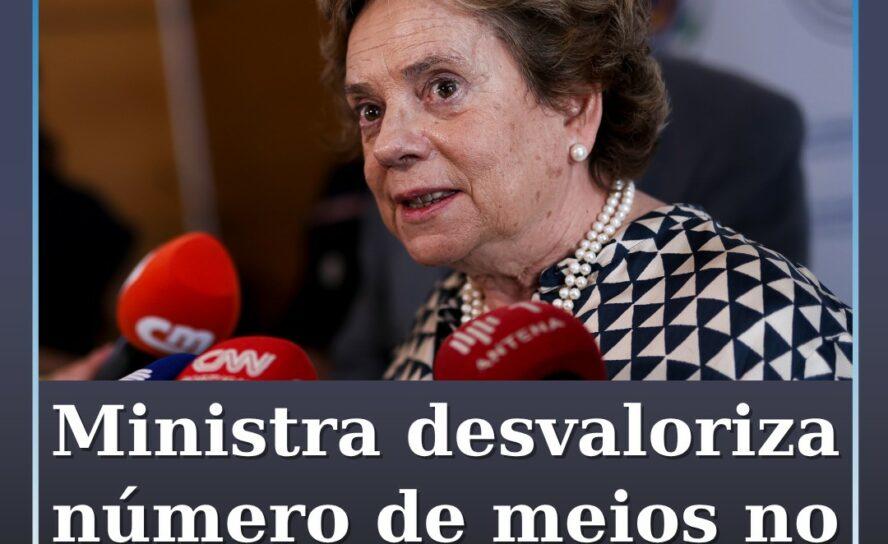 Ministra afirma que número de meios aéreos “é irrelevante” no combate aos incênd