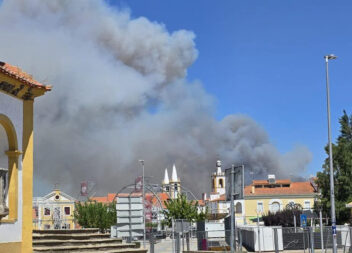 Mulher desalojada em incêndio em Nisa