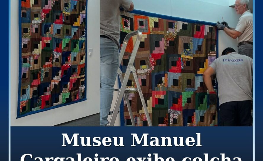 Museu Cargaleiro exibe colcha da mãe do Mestre