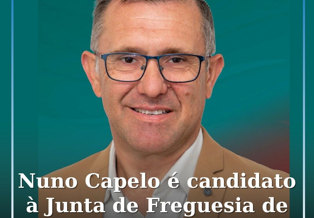 Nuno Capelo é candidato à Junta de Freguesia de Oledo pelo PS