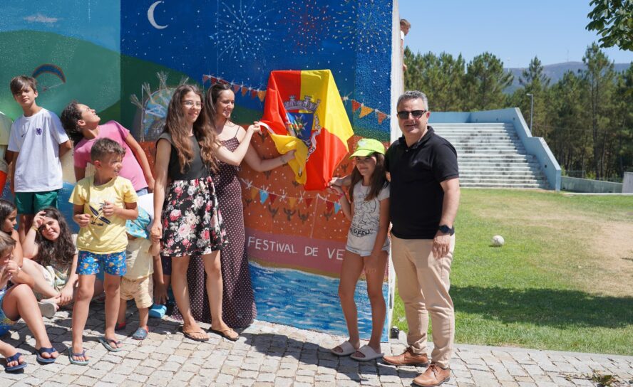 Oleiros inaugura mural artístico nas Férias Desportivas 2025