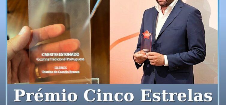 Oleiros recebe Prémio Cinco Estrelas Regiões