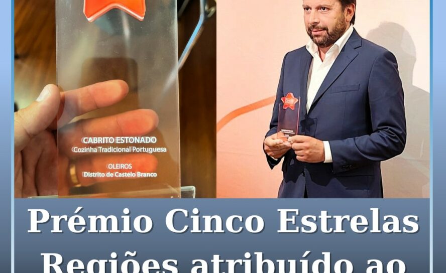 Oleiros recebe Prémio Cinco Estrelas Regiões