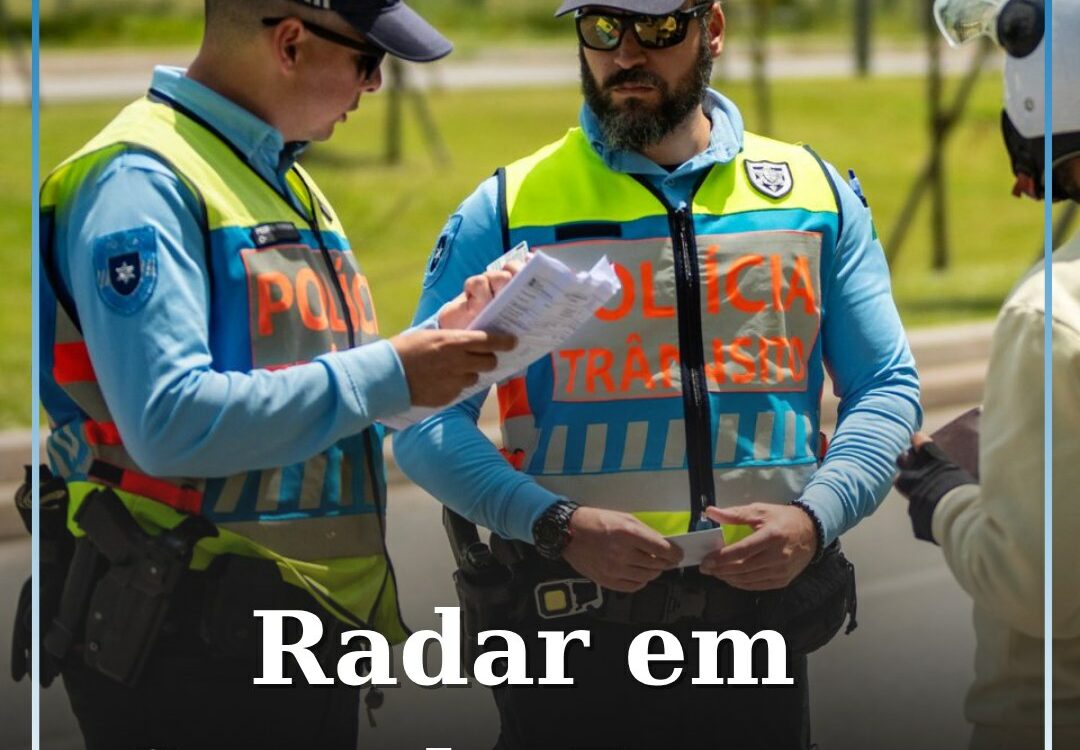 PSP realiza ações de controlo de velocidade em Castelo Branco