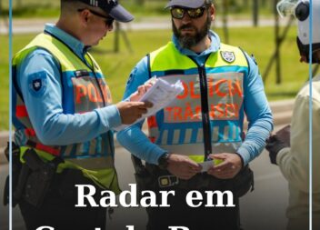 PSP realiza ações de controlo de velocidade em Castelo Branco