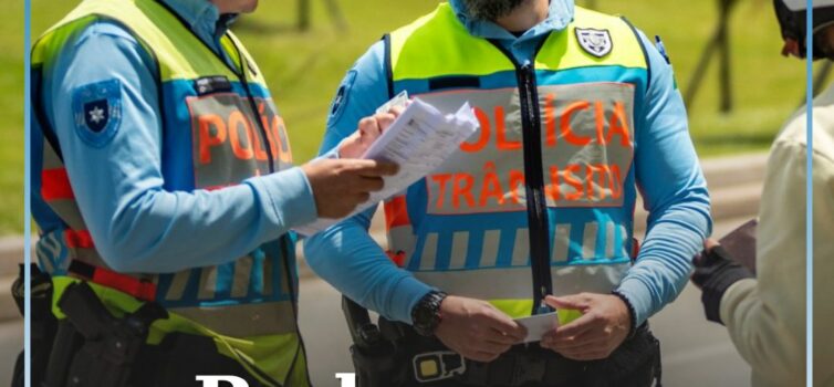 PSP realiza ações de controlo de velocidade em Castelo Branco
