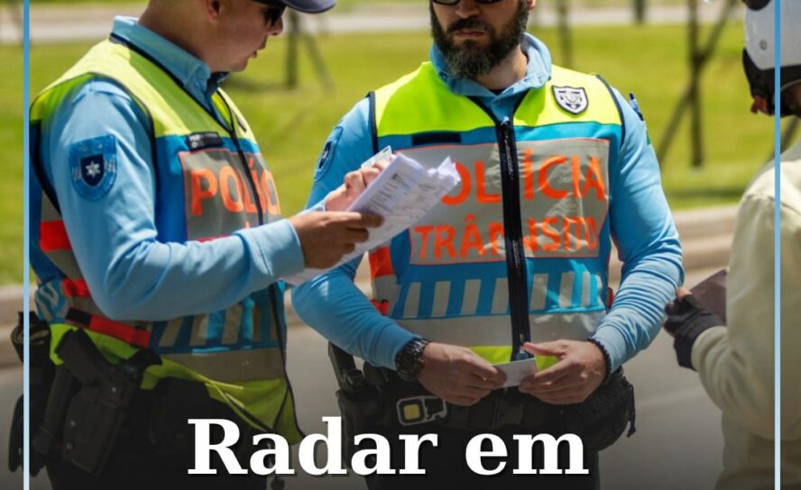 PSP realiza ações de controlo de velocidade em Castelo Branco