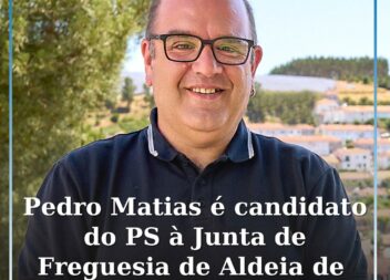 Pedro Matias é o candidato do PS à Junta de Freguesia de Aldeia de São Francisco